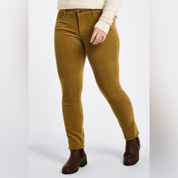 LEVI’S BLACK HIGH RISE SKINNY CORDUROY JEANS - Picture 1 of 6